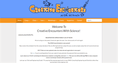 Desktop Screenshot of creativeencounters.info